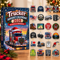 Trucker Christmas  HG Advent Calendar 2026 Acrylic Ornament Countdown Blind Box Holiday Gift