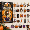 Nurse Halloween Advent Calendar HG , Acrylic Ornament Countdown Blind Box Holiday Gift
