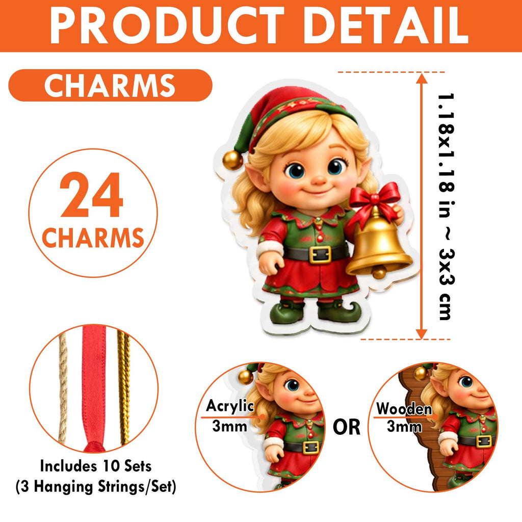 Personalized Healthcare Hero Advent Calendar HG: Custom Photo Nurse Blind Box 24 Charms